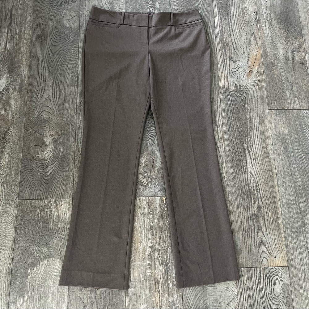THE LIMITED Drew Fit Brown Trouser Dress Pants Size 14L ; 14 Long